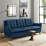 Beguile Upholstered Fabric Sofa - BUILDMYPLACE