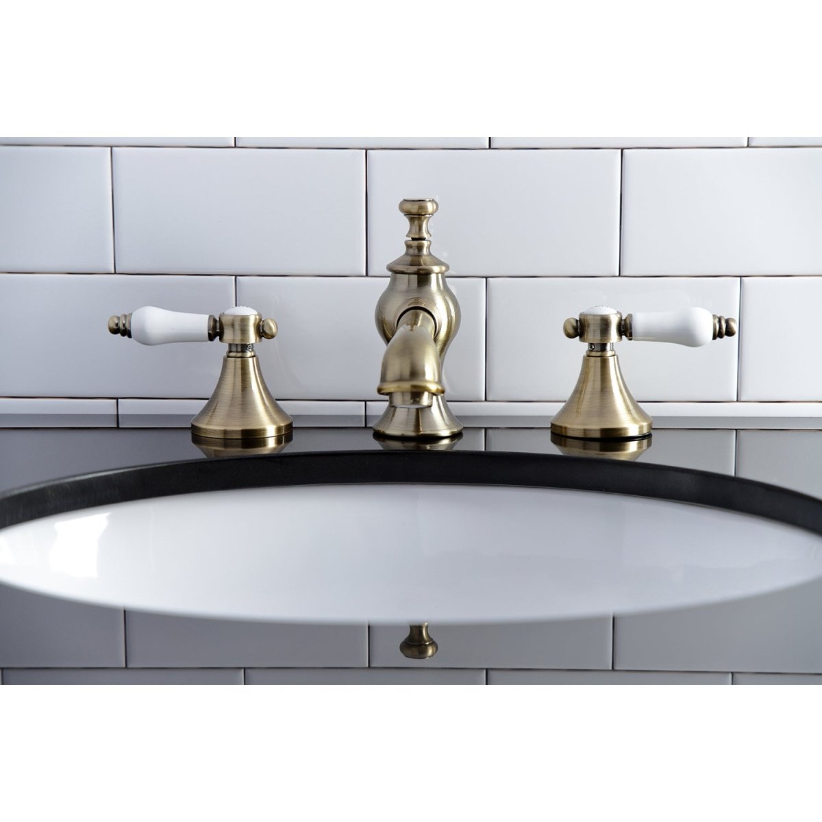 Bel - Air 8" Widespread Bathroom Faucet - BUILDMYPLACE