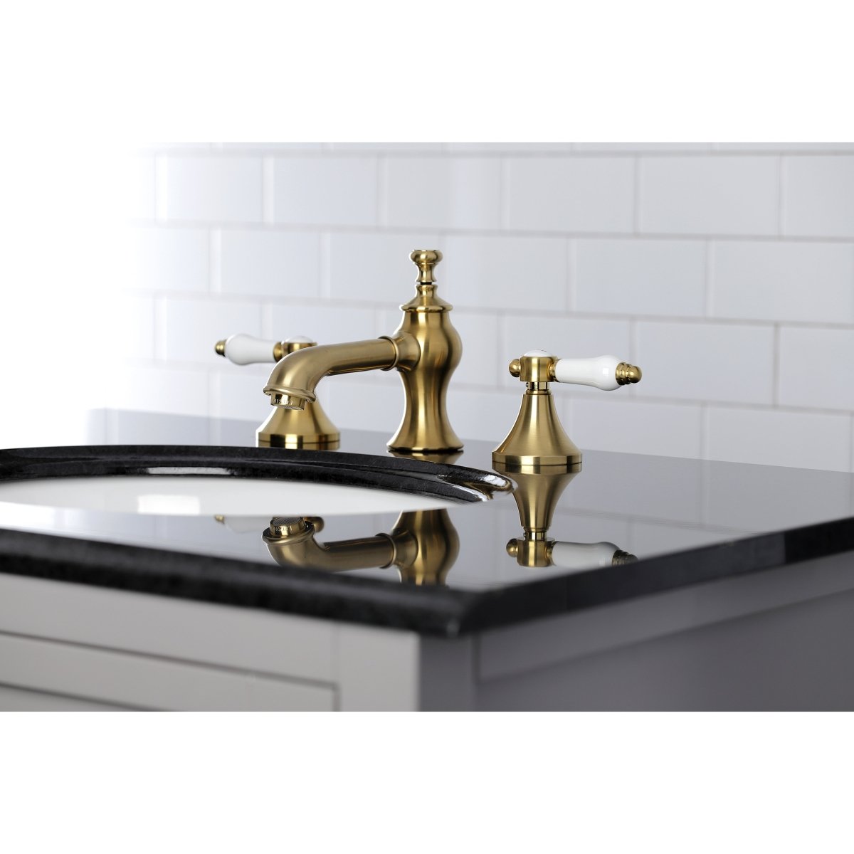 Bel - Air 8" Widespread Bathroom Faucet - BUILDMYPLACE