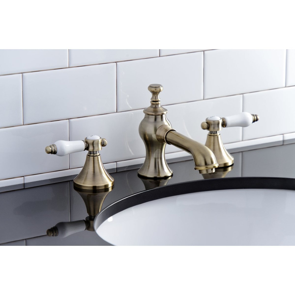 Bel - Air 8" Widespread Bathroom Faucet - BUILDMYPLACE