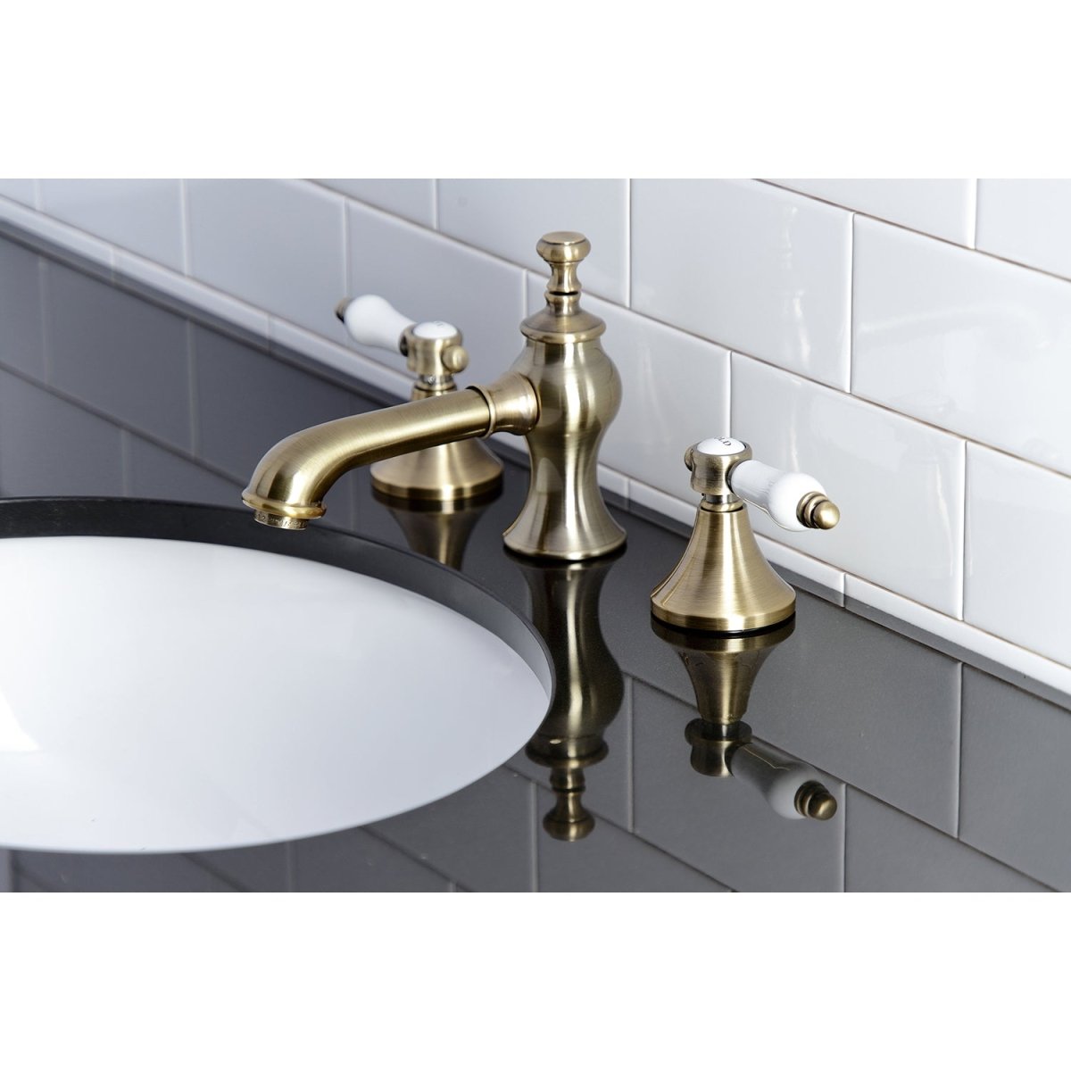 Bel - Air 8" Widespread Bathroom Faucet - BUILDMYPLACE