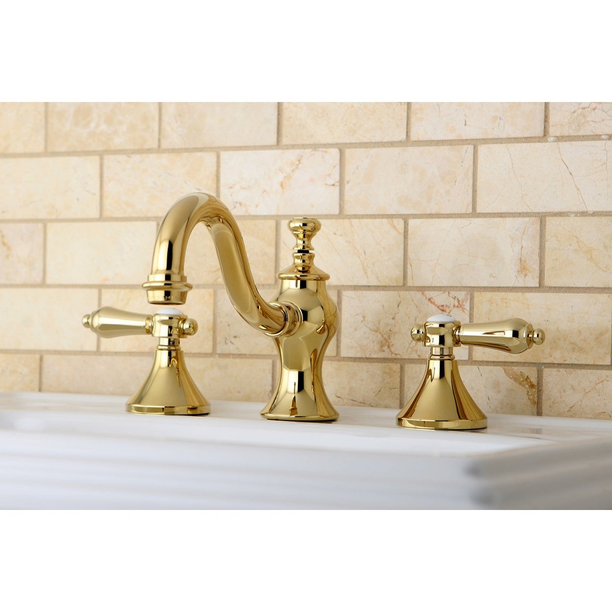 Bel - Air Traditional 8 inch Widespread Bathroom Faucet - BUILDMYPLACE