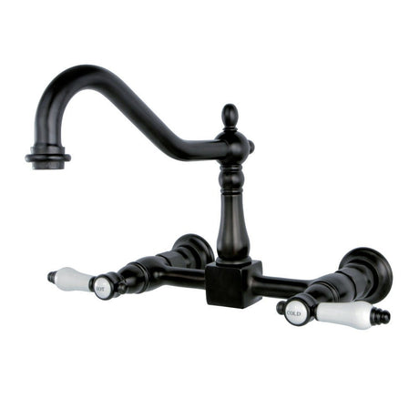 Bel - Air Wall Mount Bridge Kitchen Faucet - BUILDMYPLACE