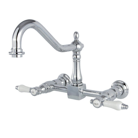 Bel - Air Wall Mount Bridge Kitchen Faucet - BUILDMYPLACE