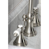 Bel Air Widespread Bathroom Faucet with Brass Pop Up - BUILDMYPLACE