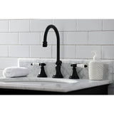 Bel Air Widespread Bathroom Faucet with Brass Pop Up - BUILDMYPLACE