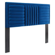 Believe Channel Tufted Performance Velvet Twin Headboard - BUILDMYPLACE