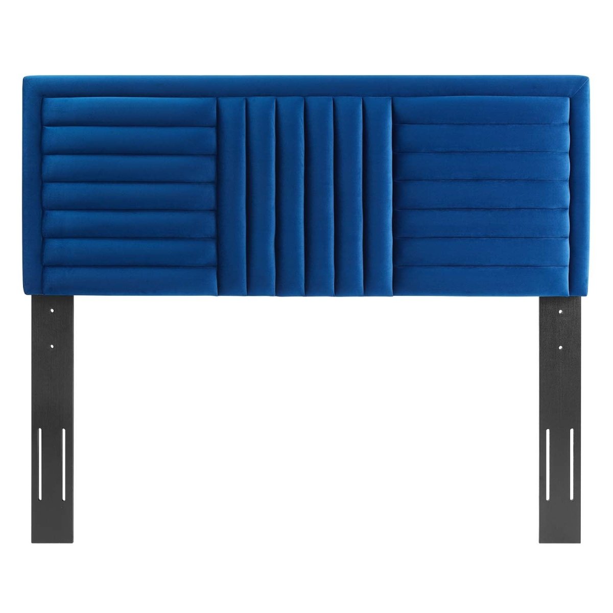 Believe Channel Tufted Performance Velvet Twin Headboard - BUILDMYPLACE