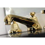 Belknap Deck Mount Widespread Bathroom Faucet With Brass Pop Up - BUILDMYPLACE