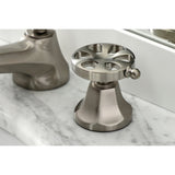 Belknap Deck Mount Widespread Bathroom Faucet With Brass Pop Up - BUILDMYPLACE