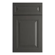 Belmont Grey - 12" Height Single Door Wall Cabinets - 15"W x 12"H x 12"D - Pre Assembled - BUILDMYPLACE