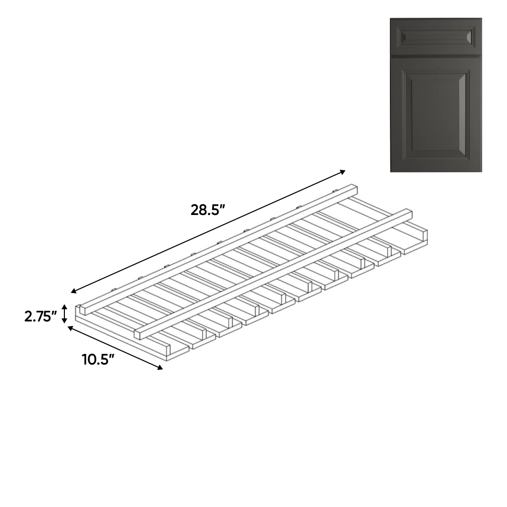 Belmont Grey - Stem Glass Holder - 30