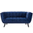 Bestow Performance Velvet Loveseat - BUILDMYPLACE