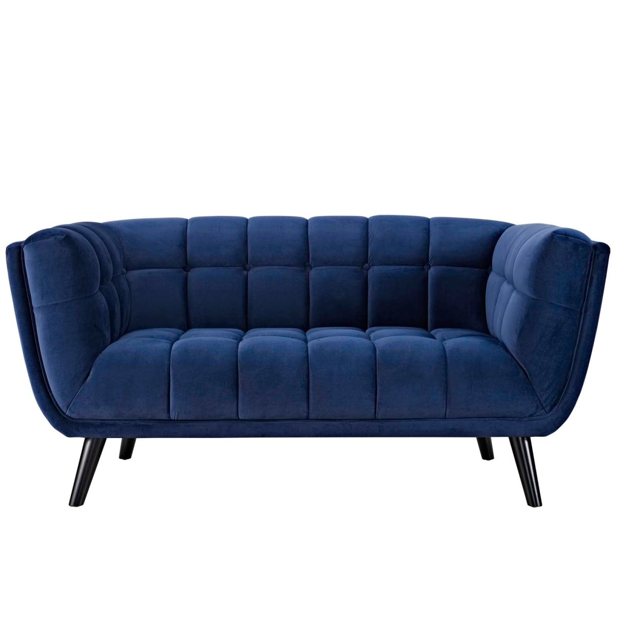 Bestow Performance Velvet Loveseat - BUILDMYPLACE