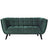 Bestow Performance Velvet Loveseat - BUILDMYPLACE