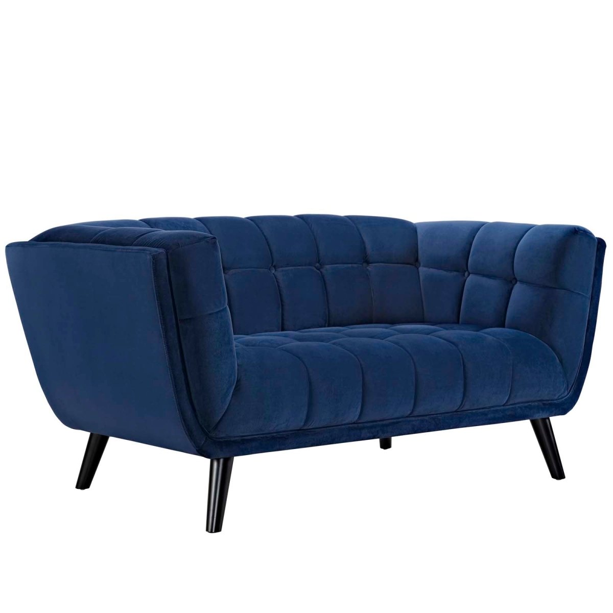 Bestow Performance Velvet Loveseat - BUILDMYPLACE