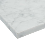 Bianco Carrara White Premium 1" thickness Vanity Top - BUILDMYPLACE