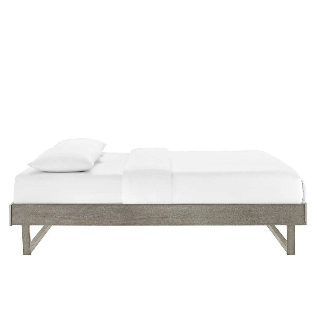 Billie Full Wood Platform Bed Frame - BUILDMYPLACE