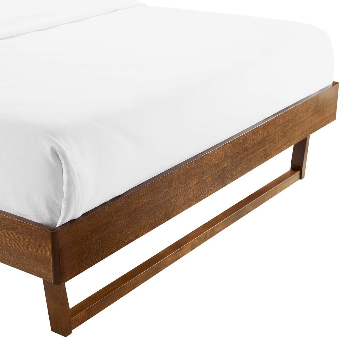 Billie Full Wood Platform Bed Frame - BUILDMYPLACE