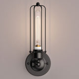 Birdcage Shape Bathroom Light Fixtures, Matte Black Finish, 1 - Light/2 - Light, E26 Base, UL Listed, For Dry Locations, Wall Mount, Bathroom Vanity Lighting - BUILDMYPLACE
