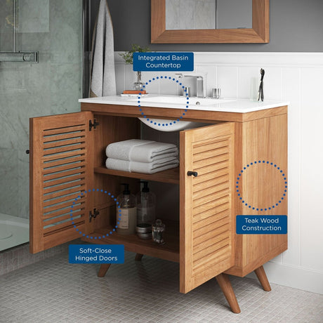 Birdie Bathroom Vanity - BUILDMYPLACE