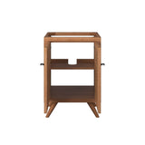 Birdie Teak Wood Bathroom Vanity Cabinet (Sink Basin Not Included) - BUILDMYPLACE