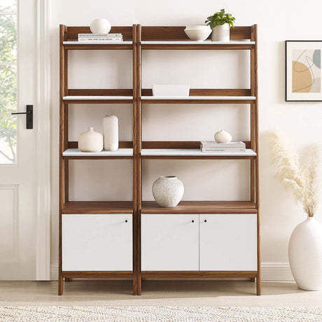 Bixby Wood Bookshelves - Set of 2 - BUILDMYPLACE
