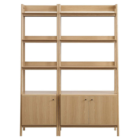 Bixby Wood Bookshelves - Set of 2 - BUILDMYPLACE