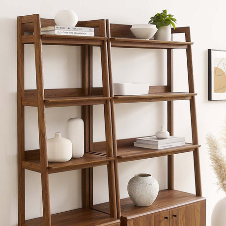 Bixby Wood Bookshelves - Set of 2 - BUILDMYPLACE