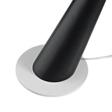 Black Acrylic Gooseneck Sturdy Table Lamp - BUILDMYPLACE