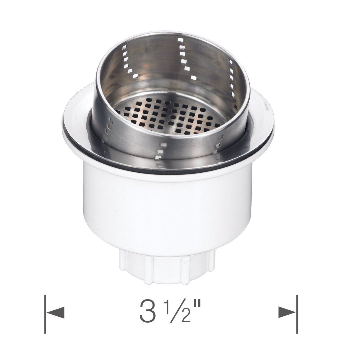 Blanco 3 - 1/2 Inch Basket Strainer 3 in 1 Drain Assembly - BUILDMYPLACE