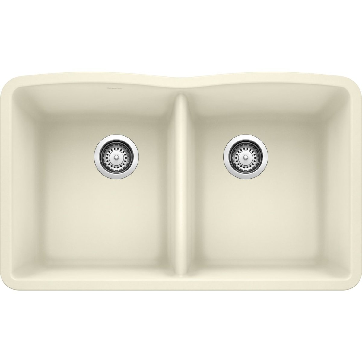 Blanco 32 inch Diamond Double Bowl Undermount Silgranit Kitchen Sink 50/50 - BUILDMYPLACE