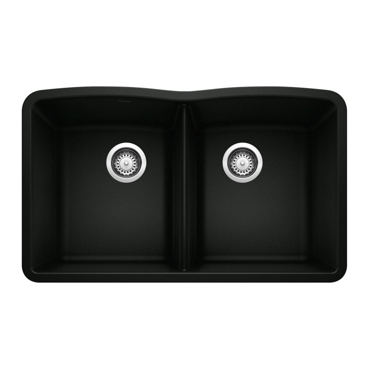 Blanco 32 inch Diamond Double Bowl Undermount Silgranit Kitchen Sink 50/50 - BUILDMYPLACE