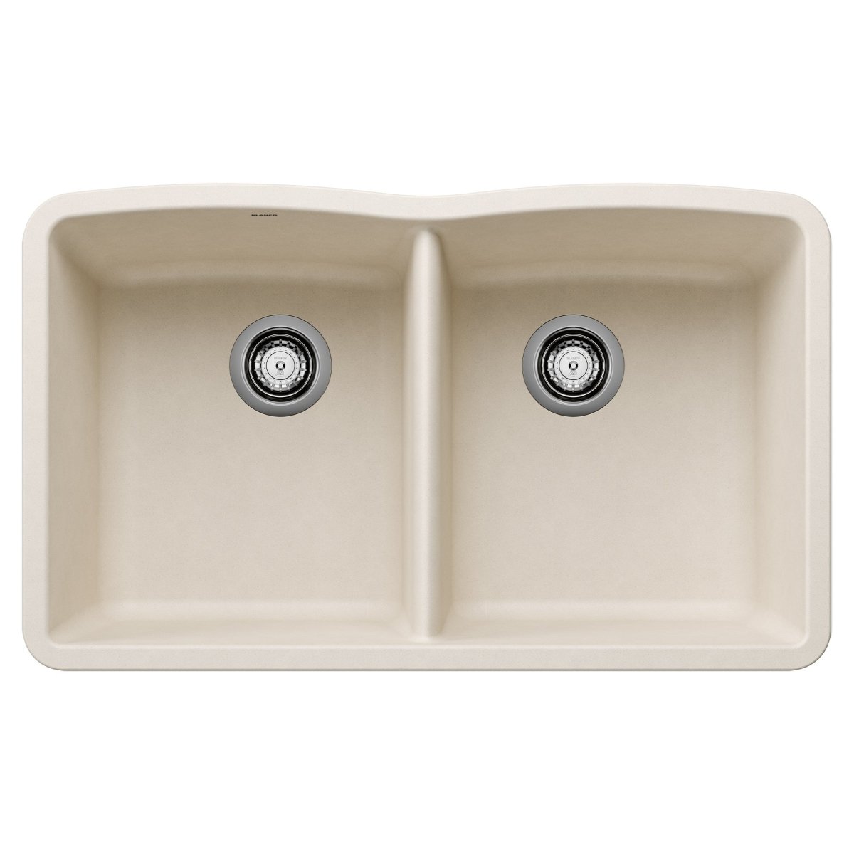 Blanco 32 inch Diamond Double Bowl Undermount Silgranit Kitchen Sink 50/50 - BUILDMYPLACE