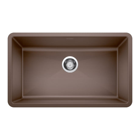 Blanco 32 inch Undermount Super Single Bowl Kitchen Sink - BUILDMYPLACE