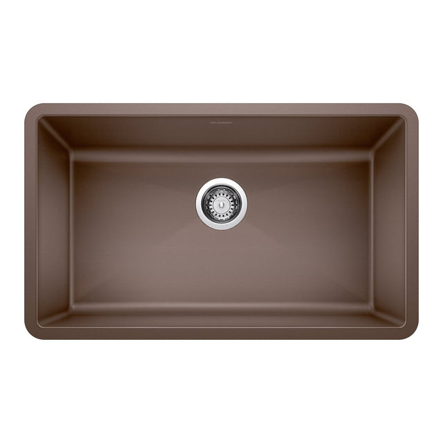Blanco 32 inch Undermount Super Single Bowl Kitchen Sink - BUILDMYPLACE
