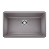Blanco 32 inch Undermount Super Single Bowl Kitchen Sink - BUILDMYPLACE