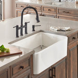 Blanco 33 inch Apron Single Bowl Farmhouse Sink - BUILDMYPLACE