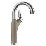 Blanco Artona Single Hole Dual Spray Brass Pull Down Bar Faucet 1.5 GPM - BUILDMYPLACE