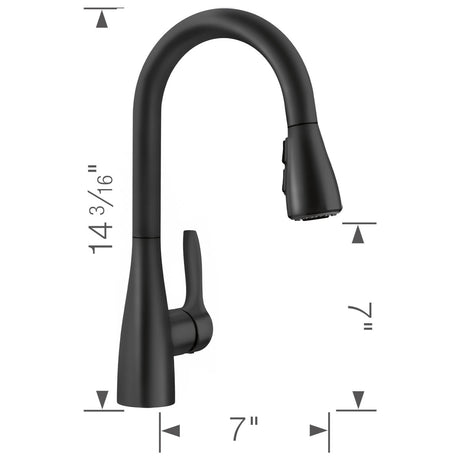 Blanco Atura 1.5 GPM Single Hole Pull Down Bar Faucet - BUILDMYPLACE