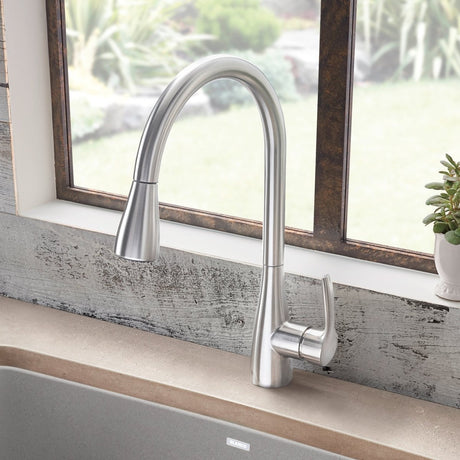 Blanco Atura Pull Down Kitchen Faucet 1.5 GPM - BUILDMYPLACE