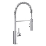 Blanco Catris Pull - down Kitchen Faucet 1.5 GPM - PVD Steel - BUILDMYPLACE