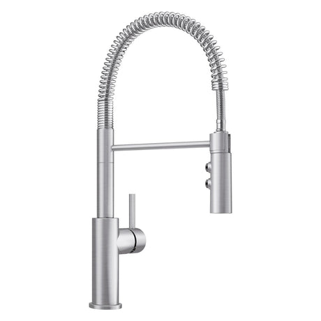 Blanco Catris Pull - down Kitchen Faucet 1.5 GPM - PVD Steel - BUILDMYPLACE
