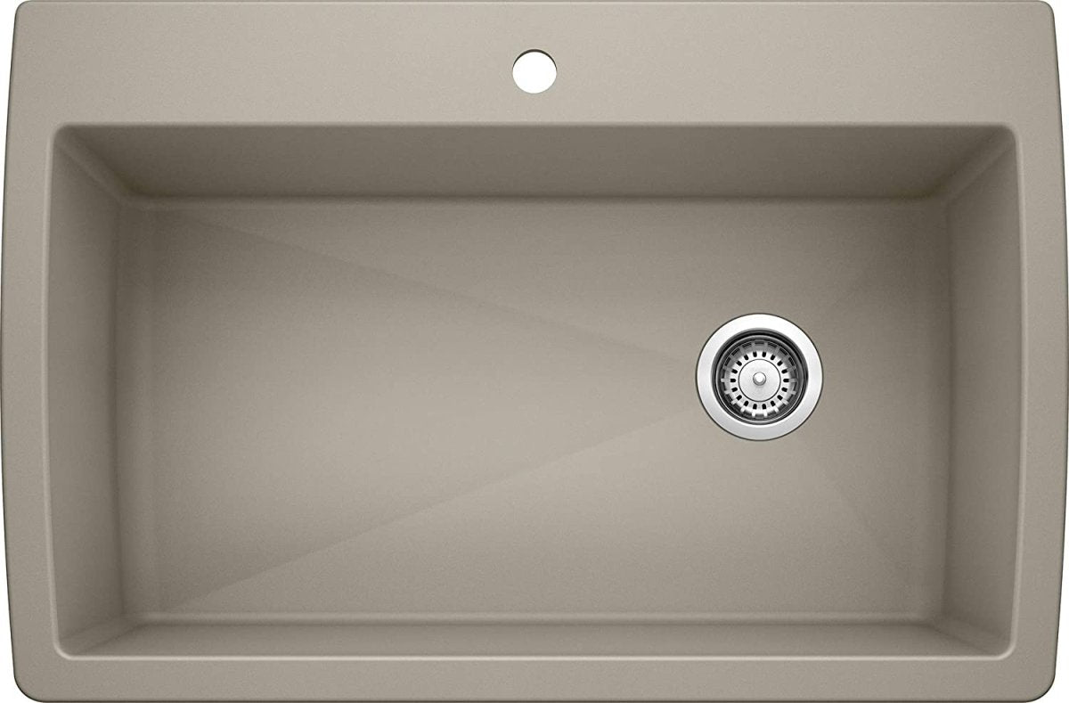 Blanco Diamond 33 - 1/2 Inch Super Single Bowl 9.5 Inch Depth Undermount Kitchen Sink - BUILDMYPLACE