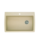 Blanco Diamond 33 - 1/2 Inch Super Single Bowl 9.5 Inch Depth Undermount Kitchen Sink - BUILDMYPLACE