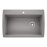 Blanco Diamond 33 - 1/2 Inch Super Single Bowl 9.5 Inch Depth Undermount Kitchen Sink - BUILDMYPLACE