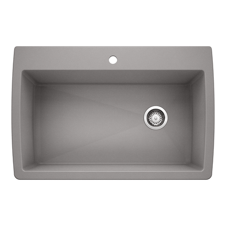 Blanco Diamond 33 - 1/2 Inch Super Single Bowl 9.5 Inch Depth Undermount Kitchen Sink - BUILDMYPLACE