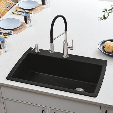 Blanco Diamond 33 - 1/2 Inch Super Single Bowl 9.5 Inch Depth Undermount Kitchen Sink - BUILDMYPLACE