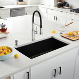 Blanco Diamond 33 inch Single Bowl Silgranit Undermount Kitchen Sink - BUILDMYPLACE