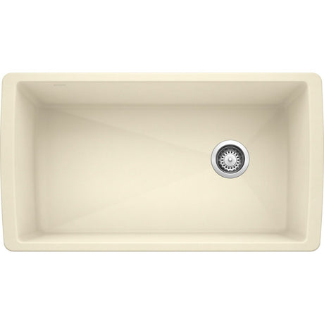 Blanco Diamond 33 inch Single Bowl Silgranit Undermount Kitchen Sink - BUILDMYPLACE